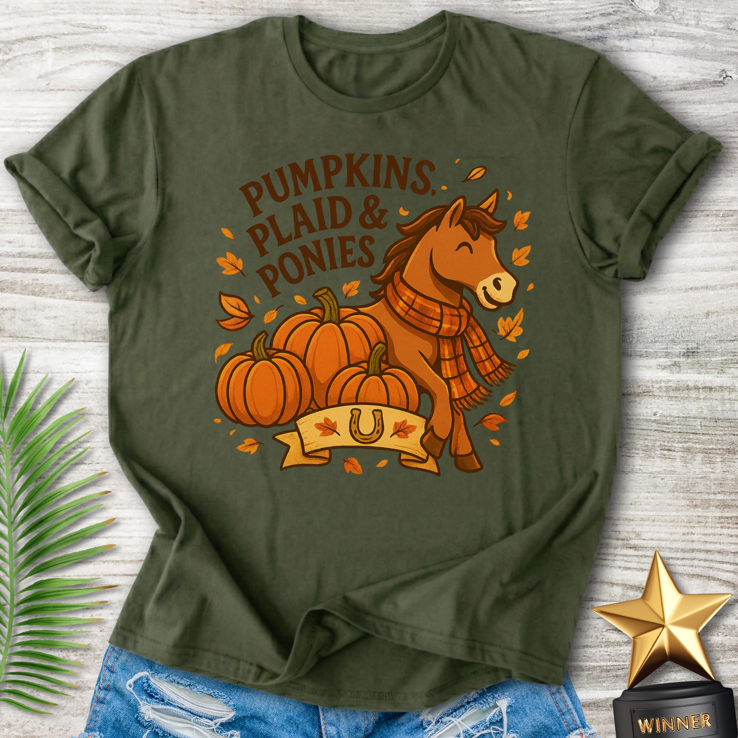 Plaid Ponies T-shirt