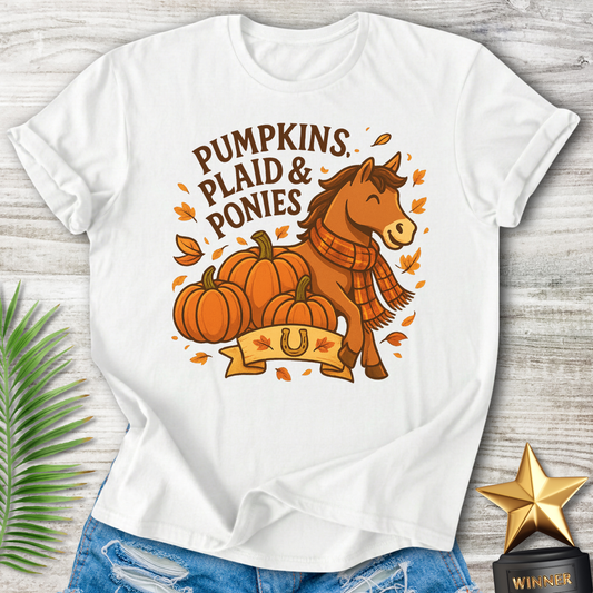 Plaid Ponies T-shirt